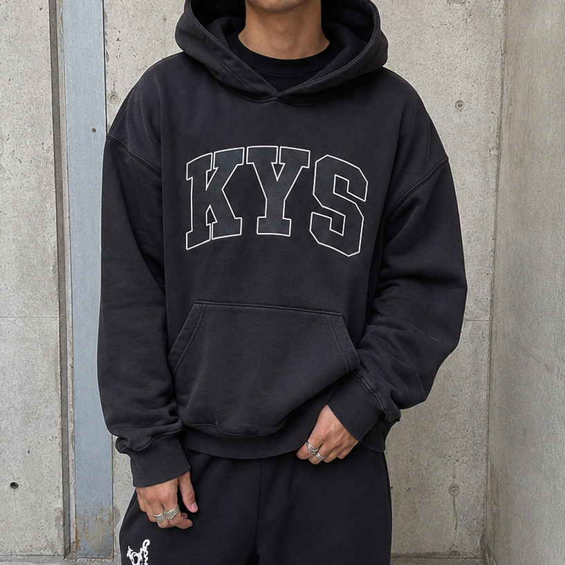 kys hoodie black