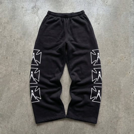lady cross sweats