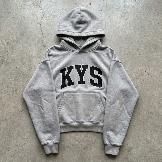 kys hoodie grey