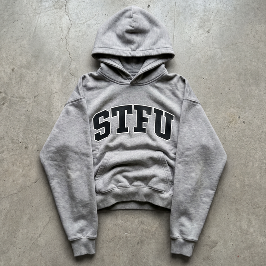 stfu hoodie grey