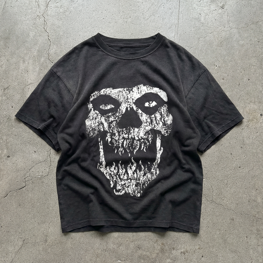 flame skull shirt